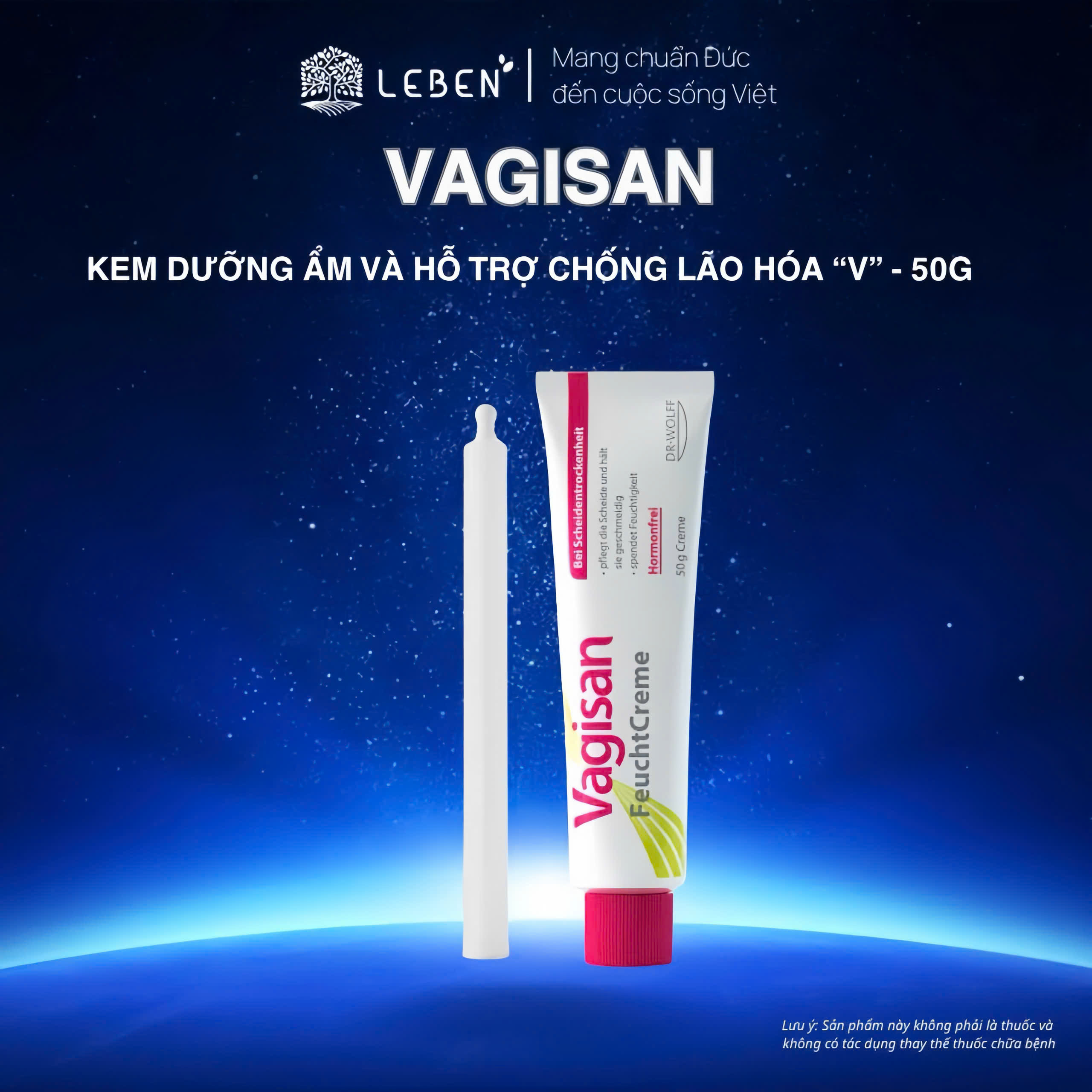 Kem dưỡng ẩm Vagisan FeuchtCreme làm mềm và chống lão hóa vùng kín